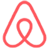 transparent Airbnb logo